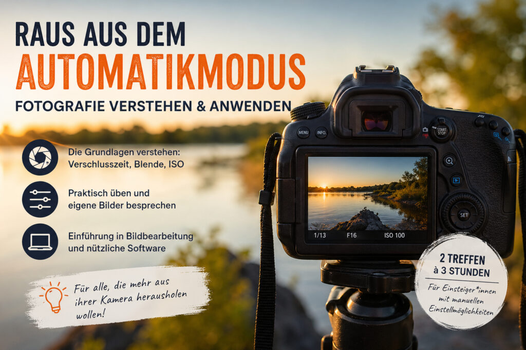 Fotoworkshop 2026 Einsteigerworkshop